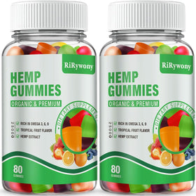Bonbons gélifiés au chanvre RiRywony Health, vue de face