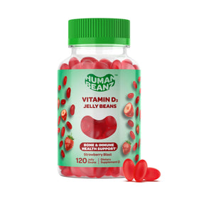Bonbons gélifiés Human Beanz Vitamine D3 2000 IU, 120 pièces, vue avant