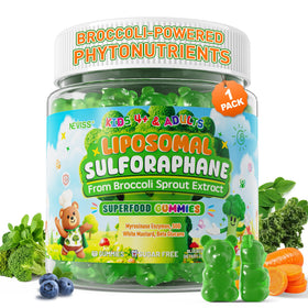 Bonbons gélifiés liposomaux de sulforaphane NEVISS, vue de face