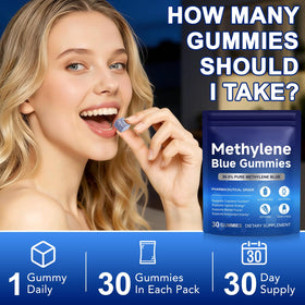 Bonbons Methylene Blue ECHTEYUN en situation d'étude