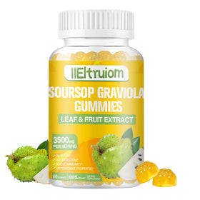 Bonbons Soursop Bio IIEltruiom 3500mg, vue de face