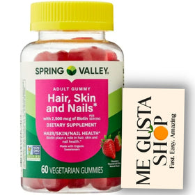 Bonbons Végétariens Biotine Fraise 2500 mcg, paquet avant