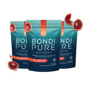 Bondi Pure Boisson Santé Quotidienne pack de 3 en orange sanguine