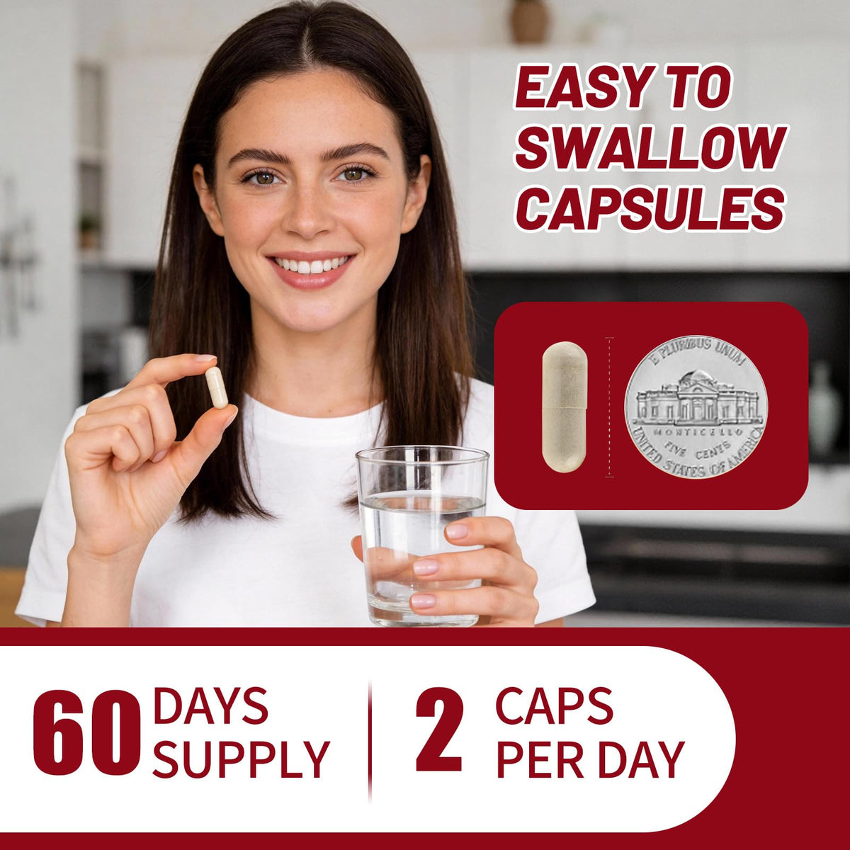 Bonuanci complément de fer 65mg capsules avec des ingrédients naturels