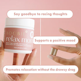 Boobie Brands Mama's Magic Chill Pill avec étiquette visible