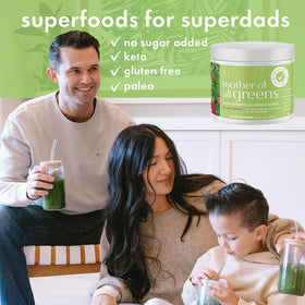 Boobie Poudre de Super-aliments Verts, détails des ingrédients