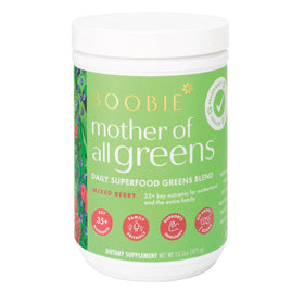 Boobie Poudre de Superaliment Vert 60 portions, vue de face