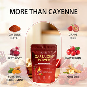 Boranel Aurivita Capsaicin Power gélules avec étiquette