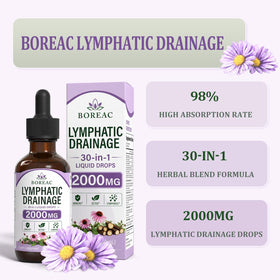 Boreac Gouttes Drainage Lymphatique 30 en 1 vue de côté