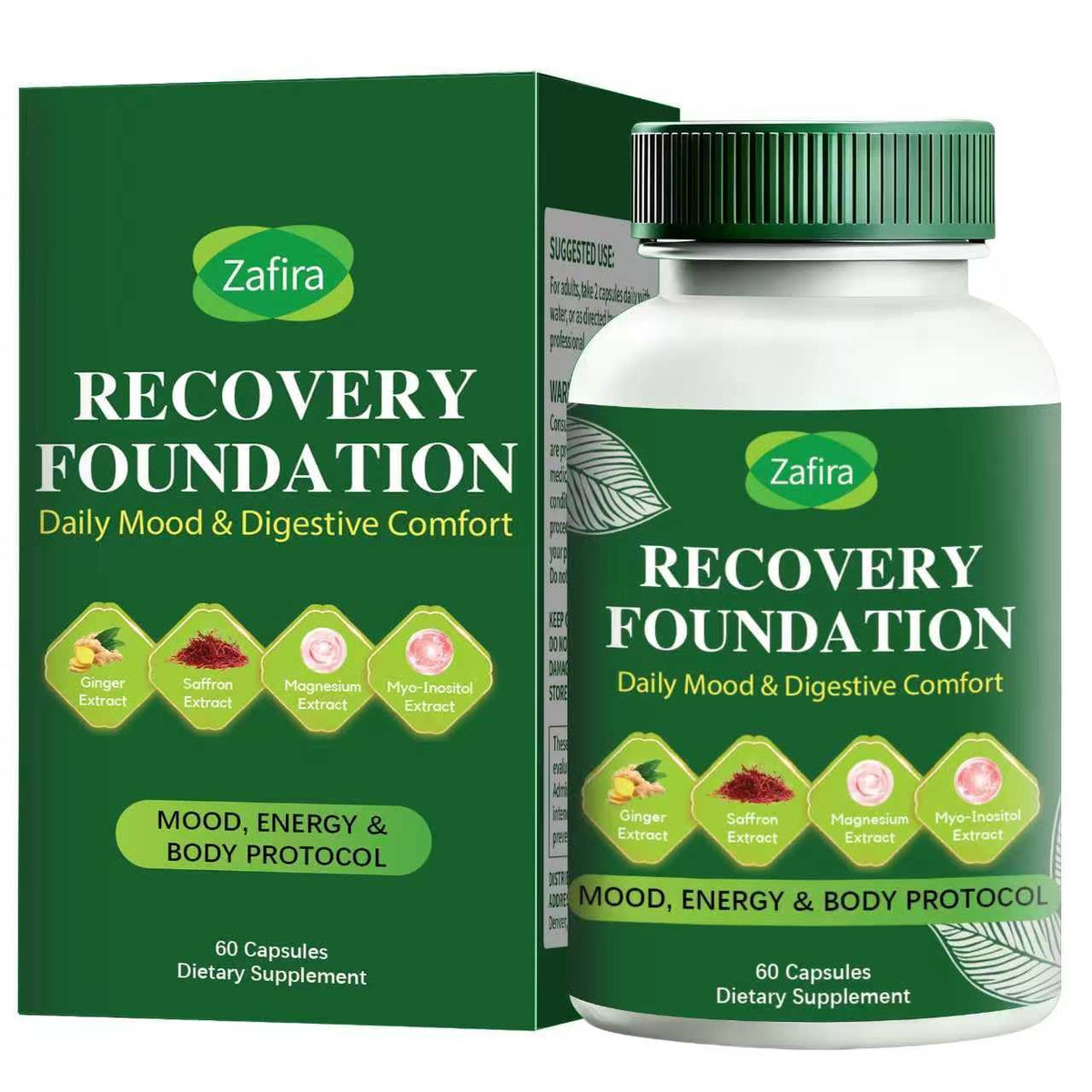 Boreome Capsules de Fondation Zafira boîte avant vue