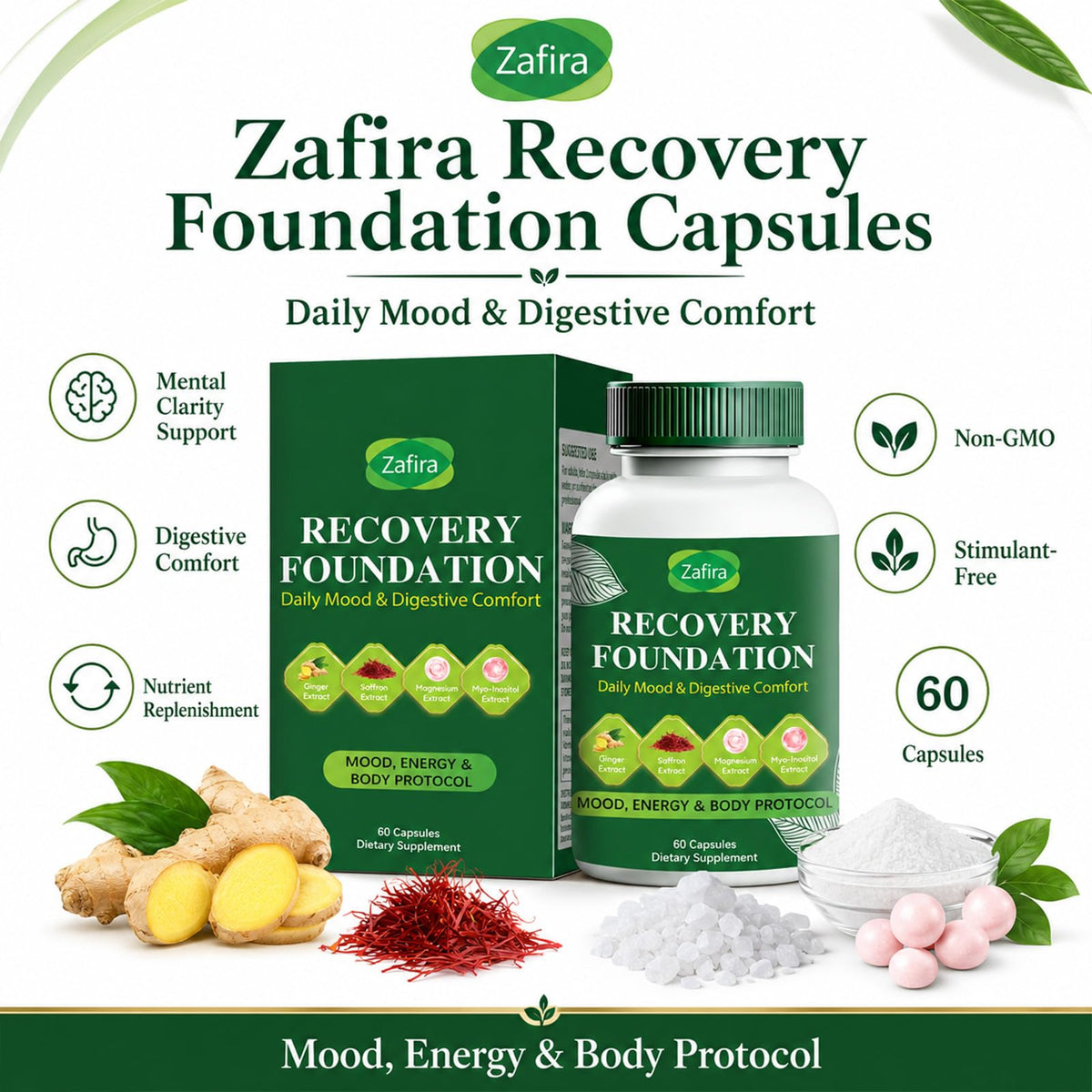 Boreome Capsules de Fondation Zafira capsules individuelles