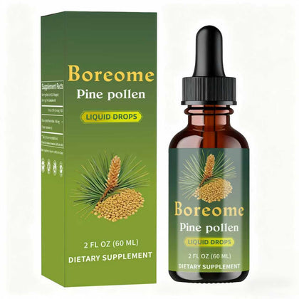 Boreome Tincture de Pollen de Pin 60 ml vue avant avec étiquette