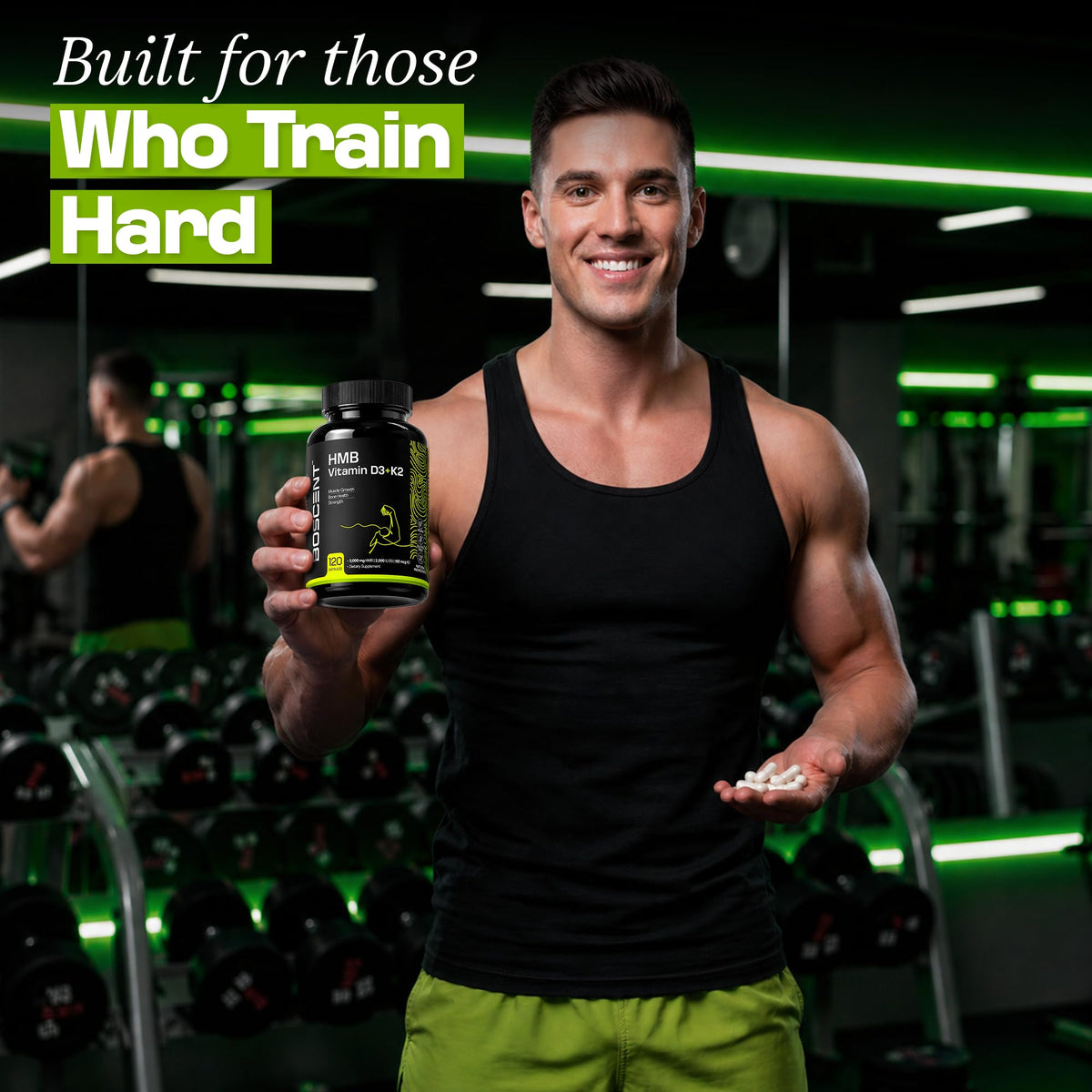 BOSCENT HMB 3000mg et ingrédients nutritionnels
