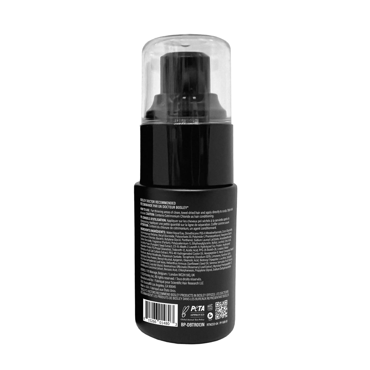 BosleyMD Traitement Volumisant Mousse Légère 100 ml avec pompe