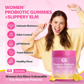 BOSNETHUINH gummies probiotiques féminins vue de côté
