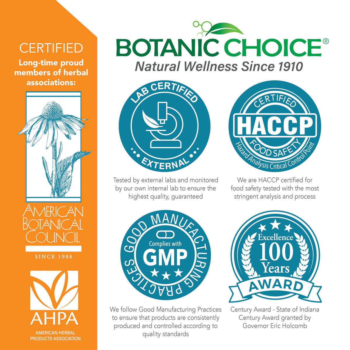 Botanic Choice Complément Super Boron 3mg, capsules sur une surface en bois