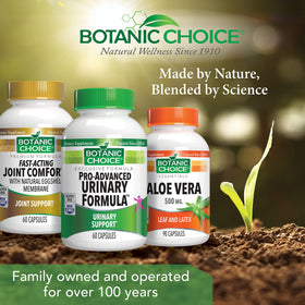 Botanic Choice Formule Avancée Urinaire 60 Capsules vue de côté