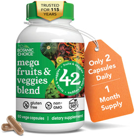 Botanic Choice Mélange de Fruits & Légumes capsule vue de face