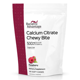 Bouchées à la framboise Bariatric Advantage Calcium Citrate vue de face