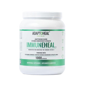 Bouteille ADAPTOHEAL Complément Alimentaire 1000 Capsules vue de face