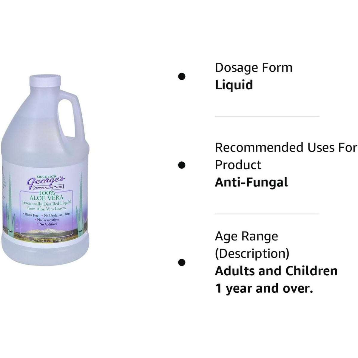 Bouteille Aloe Vera ILIOS ouverte, prêt à servir