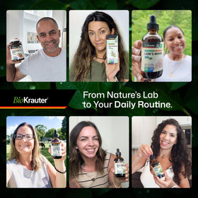 Bouteille BIO KRAUTER Compléments Mère-Éponge avec des herbes