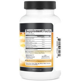 Bouteille BioSchwartz Complément Curcuma avec label clair