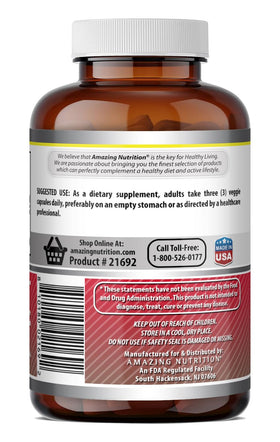 Bouteille d'Acétyl L-Carnitine 1500 mg sur fond blanc