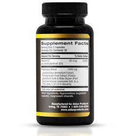 Bouteille d'Aidan Products Compléments Alimentaires Stem-Kine avec capsules
