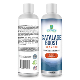 Bouteille d'après-shampooing Catalase 8 oz de Best Earth Naturals