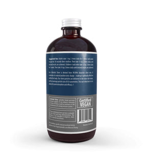 Bouteille d'Argent Colloïdal Bioactif sur fond neutre
