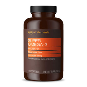 Bouteille d' Elements Omega-3 120 gélules vue de face