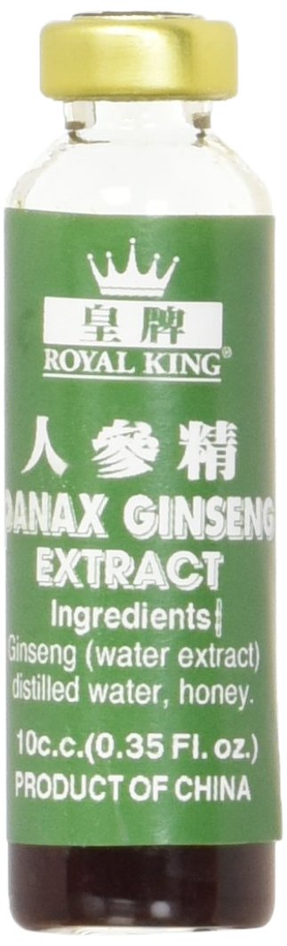 Bouteille d'extrait de ginseng rouge royal 6000mg PANAX GINSENG vue de face
