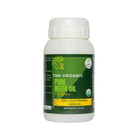Bouteille d'huile de neem bio PLANT MAMA 240 ml vue de face
