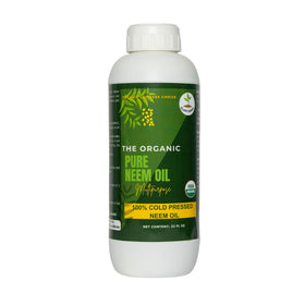 Bouteille d'huile de neem PLANT MAMA 32 fl oz vue de face