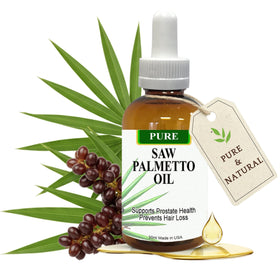Bouteille d'huile de Saw Palmetto Pure PHYTO LIFE 30 ml vue de face