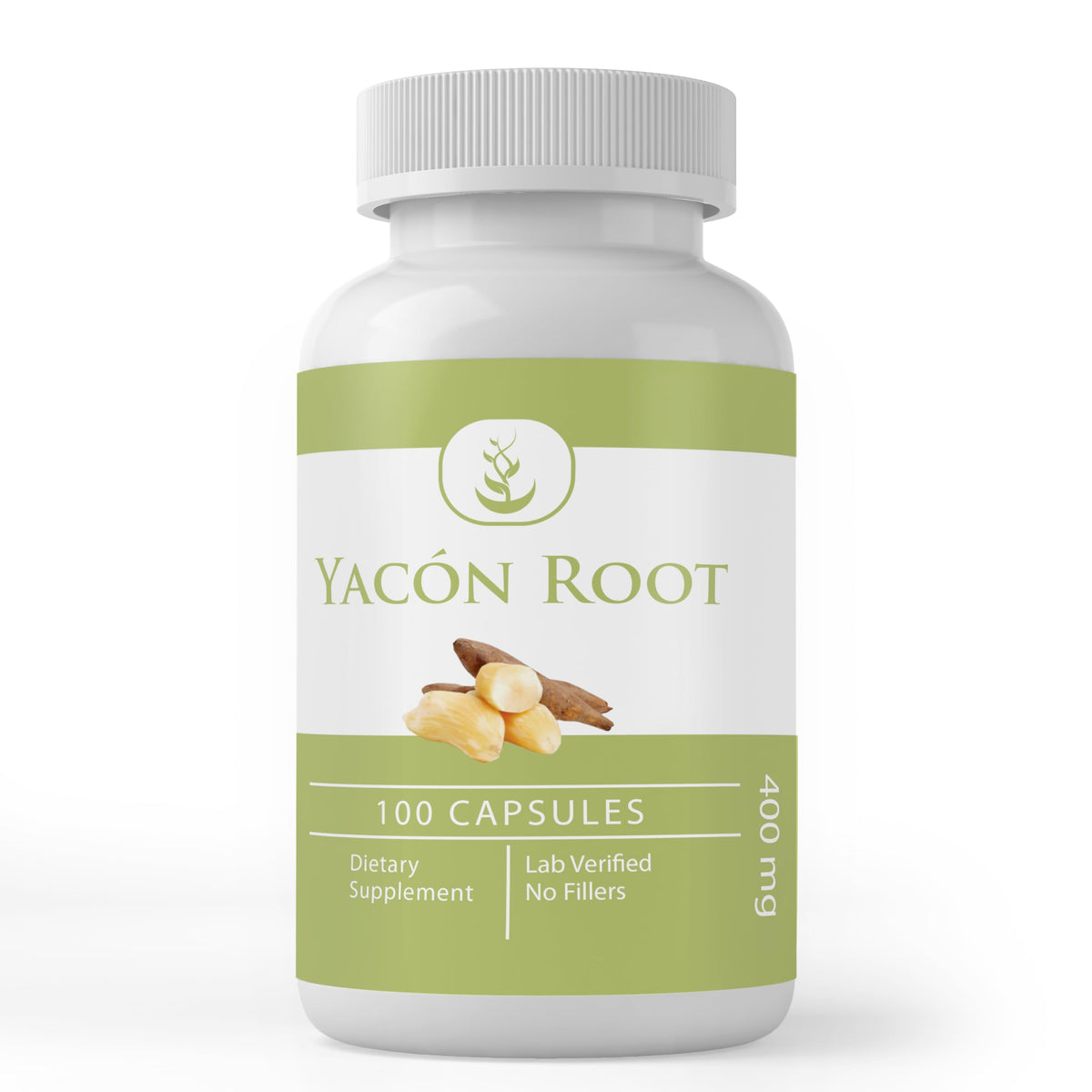 Bouteille de 100 capsules de racine de Yacon PURE ORIGINAL INGREDIENTS