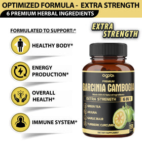 Bouteille de 150 gélules de Garcinia Cambogia agobi avec étiquette
