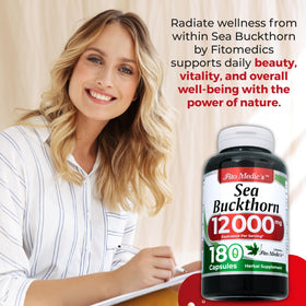 Bouteille de 180 capsules de FITO MEDIC'S sur fond blanc