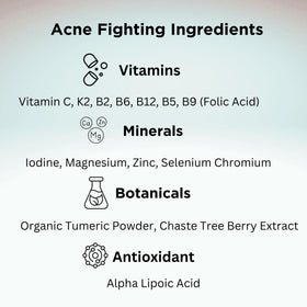 Bouteille de 60 capsules de vitamines Innate Skin pour peau claire