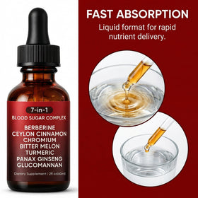 Bouteille de 60 ml de Complexe Liquide 7-en-1 avec étiquette