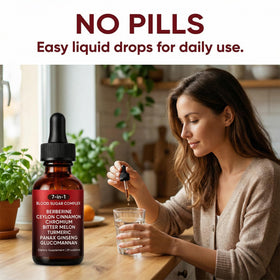 Bouteille de 60 ml de COMPLEXE LIQUIDE 7-en-1 sur un bureau