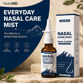 Bouteille de 60ml du Spray Nasal LANZF avec étiquette visible