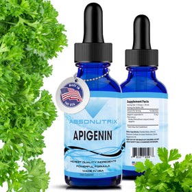 Bouteille de Absonutrix Apigenin 75 mg 4 Fl Oz vue de face