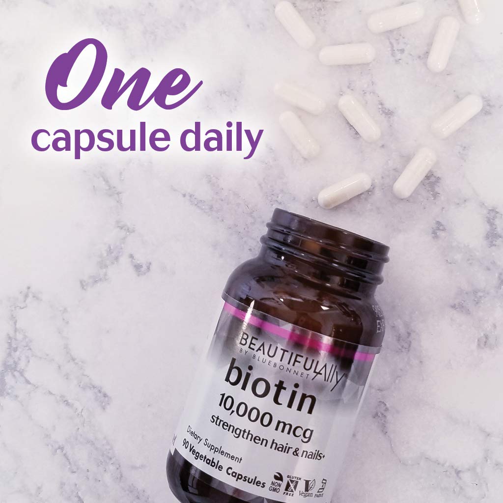 Bouteille de BlueBonnet avec des capsules sur un fond neutre