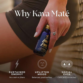 Bouteille de Botanic Tonics Feel Free Kava Mate vue de face