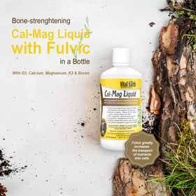 Bouteille de Cal-Mag Liquide sur une table