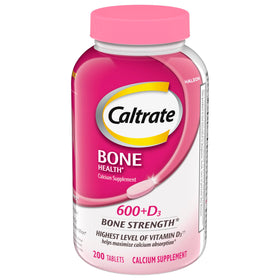 Bouteille de Caltrate 600 Plus D3 contenant 200 comprimés