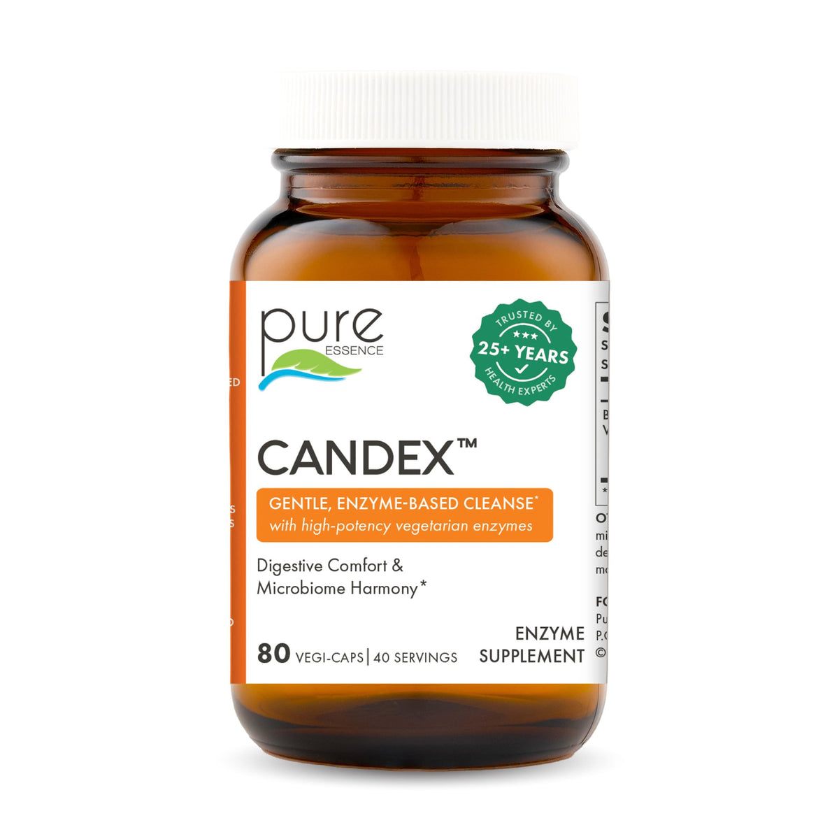 Bouteille de Candex Complément Alimentaire PURE ESSENCE LABS vue de face