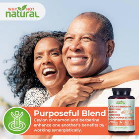 Bouteille de capsules de Cannelle de Ceylan Bio sur fond blanc